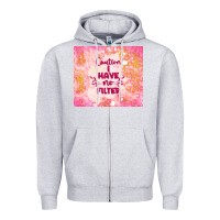 Heather Grey caution i have no filter Zipper Hoodie - TumblerDesignByShophia