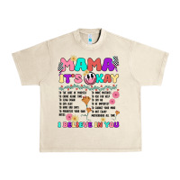 Sandshell mama it's okay Urban Heavy Tee - JahusDesignShop