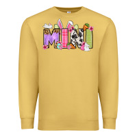 Antique Gold Easter mini Premium Sweatshirt - OliviaCreatesArt