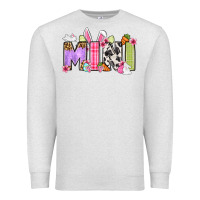 Oatmeal Heather Easter mini Premium Sweatshirt - OliviaCreatesArt