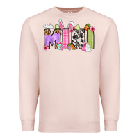 Pale Pink Easter mini Premium Sweatshirt - OliviaCreatesArt