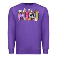 Purple Easter mini Premium Sweatshirt - OliviaCreatesArt