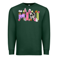 Sports Green Easter mini Premium Sweatshirt - OliviaCreatesArt