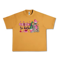 Peanut Butter freezing to death skeleton Urban Heavy Tee - MaliasSmallBusiness
