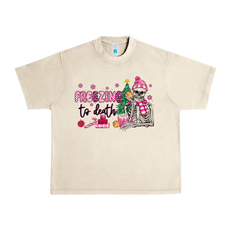 Freezing To Death Skeleton Urban Heavy Tee by MaliasSmallBusiness | Teevron