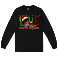 Black love came dow christmas Long Sleeve Tee - RacoonDesign