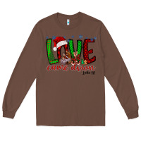 Chestnut love came dow christmas Long Sleeve Tee - RacoonDesign