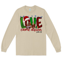 Mushroom love came dow christmas Long Sleeve Tee - RacoonDesign