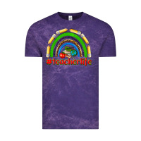 Cloud Purple teacher life Vintage Tee - NancyCooperArtShop