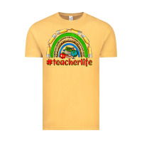 Vintage Mustard teacher life Vintage Tee - NancyCooperArtShop