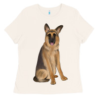 Bone german shepherd Ladies Tee - JahusDesignShop