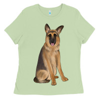 Matcha german shepherd Ladies Tee - JahusDesignShop