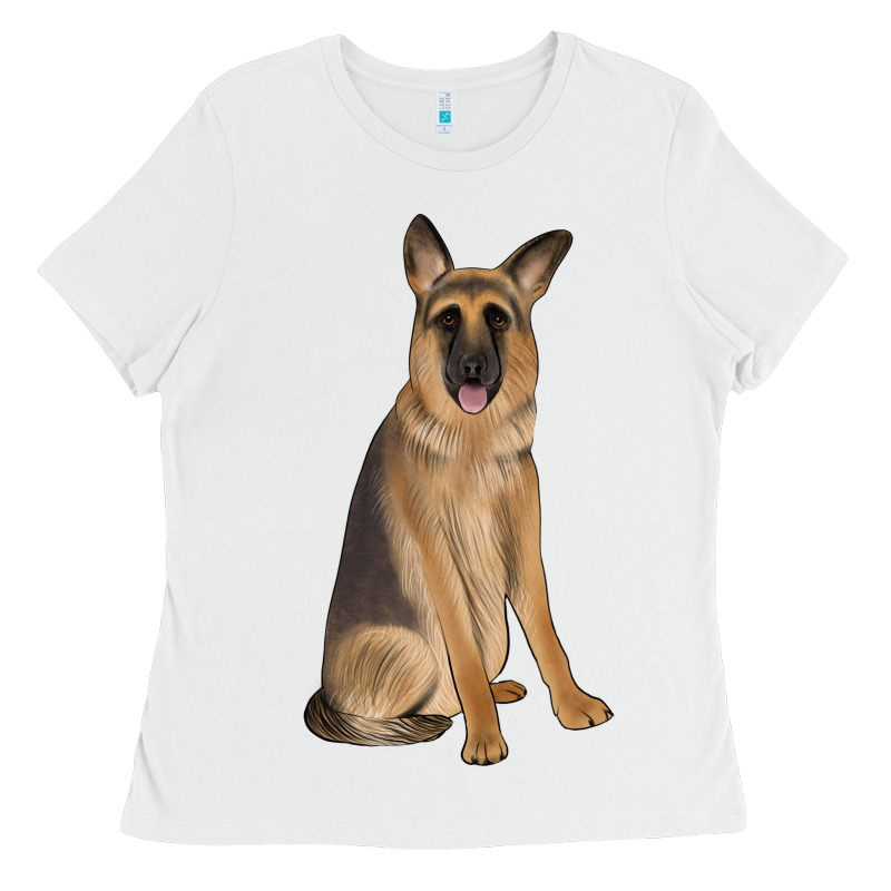 German Shepherd Ladies Tee by JahusDesignShop | Teevron