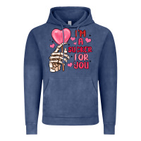 Vintage Denim i m a sucker for you Vintage Hoodie - MaliasSmallBusiness