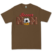Cacao soccer mom with ball and sunflower Premium Tee - Artiststas