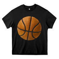 Black basketball ball Heavy Core Tee - JahusDesignShop