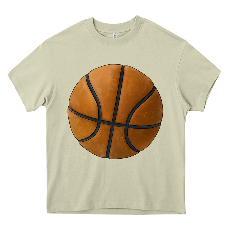 Basketball Ball Heavy Core Tee by JahusDesignShop | Teevron