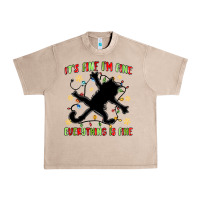 French Oak it's fine i'm fine everything is fine Urban Heavy Tee - MaliasSmallBusiness