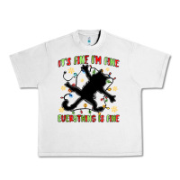 Lunar Rock it's fine i'm fine everything is fine Urban Heavy Tee - MaliasSmallBusiness
