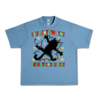 Pebble Blue it's fine i'm fine everything is fine Urban Heavy Tee - MaliasSmallBusiness