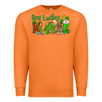 Carrot St. Patrick's One lucky Nurse Premium Sweatshirt - OliviaCreatesArt