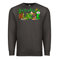 Smoke St. Patrick's One lucky Nurse Premium Sweatshirt - OliviaCreatesArt