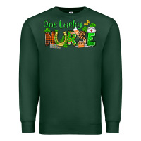Sports Green St. Patrick's One lucky Nurse Premium Sweatshirt - OliviaCreatesArt