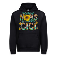 Black only the best moms get promoted to cici Urban Hoodie - CowhideDigitalArt