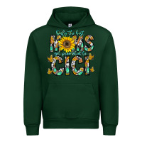 Forest Green only the best moms get promoted to cici Urban Hoodie - CowhideDigitalArt