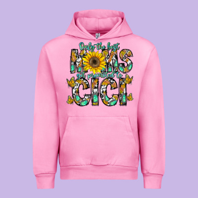 Only The Best Moms Get Promoted To Cici Urban Hoodie Designed By Cowhidedigitalart
