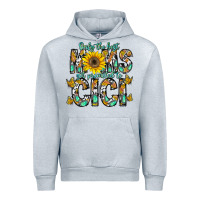 Heather Grey only the best moms get promoted to cici Urban Hoodie - CowhideDigitalArt