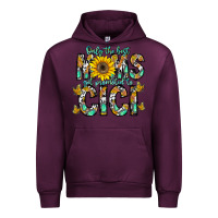 Mauve Wine only the best moms get promoted to cici Urban Hoodie - CowhideDigitalArt