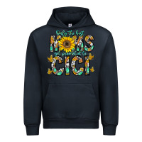 Navy only the best moms get promoted to cici Urban Hoodie - CowhideDigitalArt