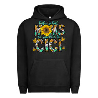 Pigment Black only the best moms get promoted to cici Urban Hoodie - CowhideDigitalArt