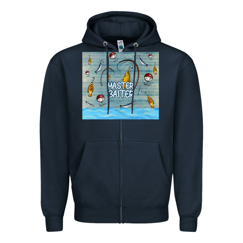 Master Baiter Zipper Hoodie by TumblerDesignByShophia | Teevron