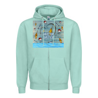Seafoam master baiter Zipper Hoodie - TumblerDesignByShophia