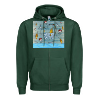 Sports Green master baiter Zipper Hoodie - TumblerDesignByShophia
