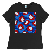 Glitter 4th Of July Seamless Pattern 8 Ladies Tee | Teevron