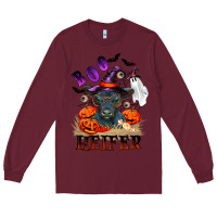 Burgundy Boo heifer black angus Long Sleeve Tee - RanaPortraitStore