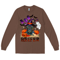 Chestnut Boo heifer black angus Long Sleeve Tee - RanaPortraitStore