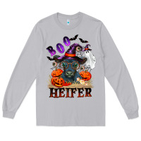 Moon Dust Boo heifer black angus Long Sleeve Tee - RanaPortraitStore