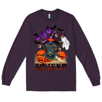 Plum Boo heifer black angus Long Sleeve Tee - RanaPortraitStore