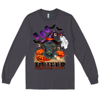 Smoke Boo heifer black angus Long Sleeve Tee - RanaPortraitStore