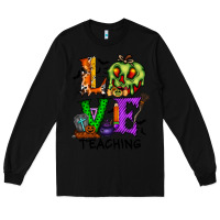 Black love taching halloween Long Sleeve Tee - RacoonDesign