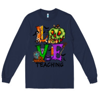 Navy love taching halloween Long Sleeve Tee - RacoonDesign