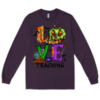 Plum love taching halloween Long Sleeve Tee - RacoonDesign