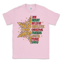 Bubblegum Pink christmas snowflake Classic Tee - MaliasSmallBusiness