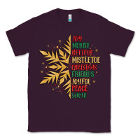 Plum christmas snowflake Classic Tee - MaliasSmallBusiness