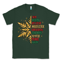 Sports Green christmas snowflake Classic Tee - MaliasSmallBusiness