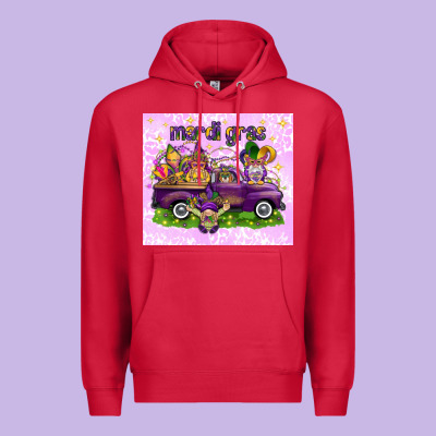 Mardi Gras With Gnomies Tumbler Premium Hoodie Designed By Howdyjamesfarm